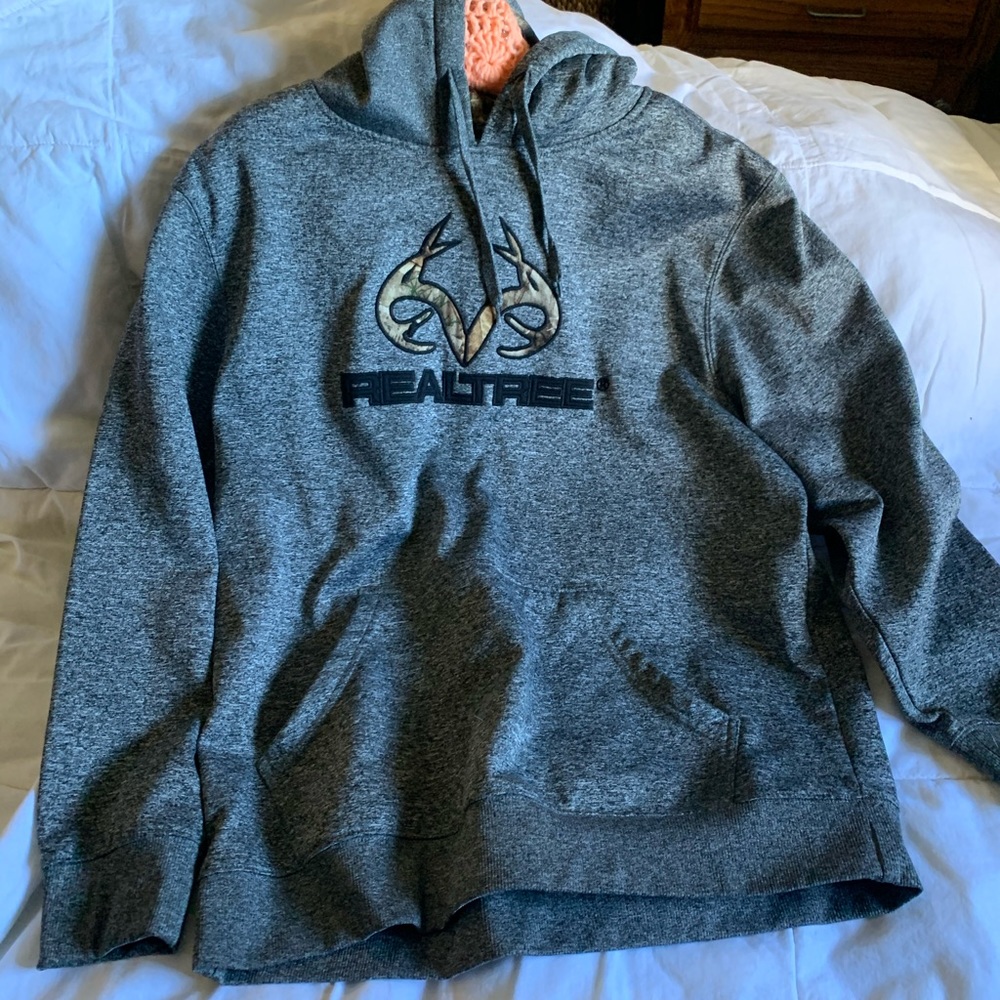 Real tree hoodie size large
